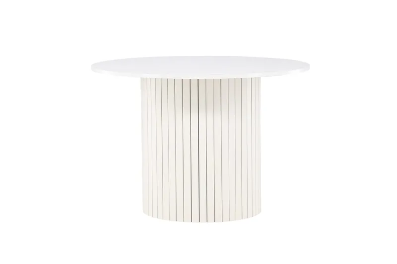 Härön Spisebord 110 cm - Vit - Møbler - Bord - Spisebord & kjøkkenbord