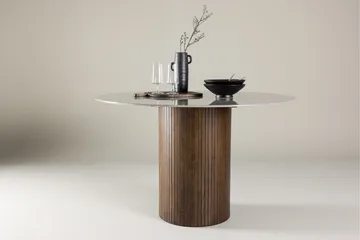 Härön Spisebord 120 cm Brun - Vind - Møbler - Bord - Spisebord & kjøkkenbord