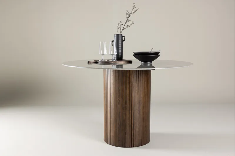 Härön Spisebord 120 cm Brun - Vind - Møbler - Bord - Spisebord & kjøkkenbord