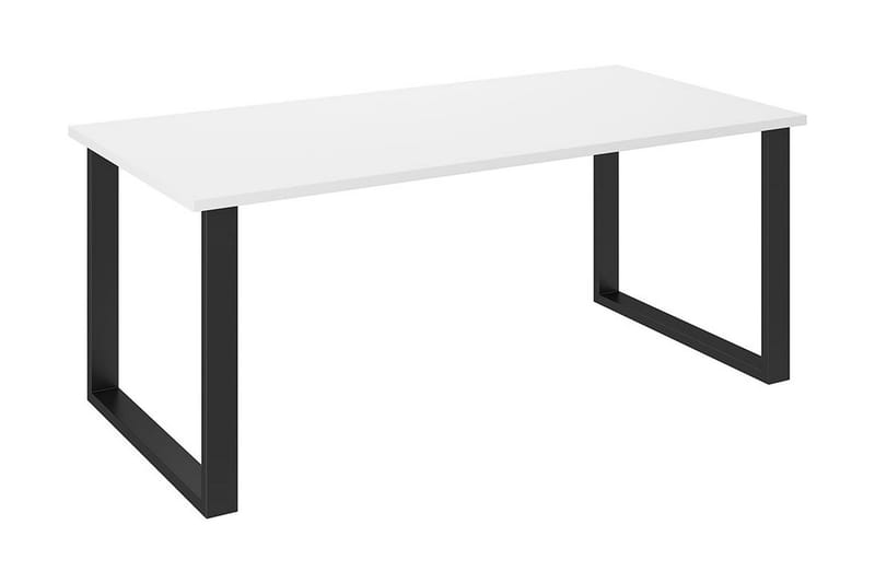 Imper Spisebord 185 cm, Hvit/Svart