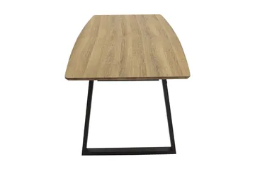 Inca Forlengerbart Matbord - Træ/Sort - Møbler - Bord - Spisebord & kjøkkenbord