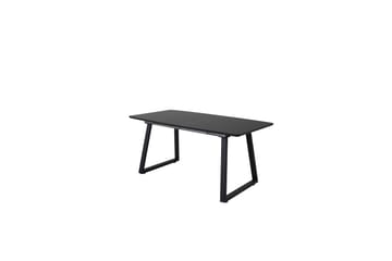 Inca Spisebord 160 cm Forlengningsbart - Sort - Møbler - Bord - Spisebord & kjøkkenbord