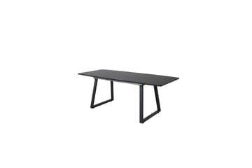 Inca Spisebord 160 cm Forlengningsbart - Sort - Møbler - Bord - Spisebord & kjøkkenbord