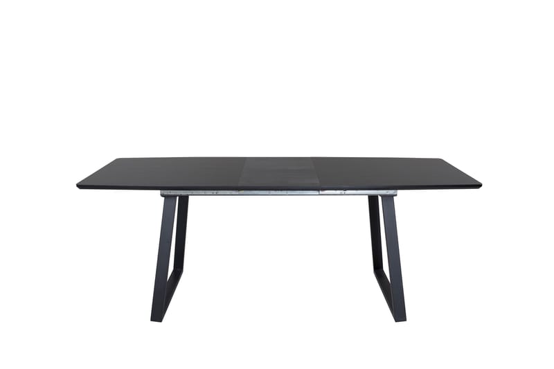 Inca Spisebord 160 cm Forlengningsbart - Sort - Møbler - Bord - Spisebord & kjøkkenbord