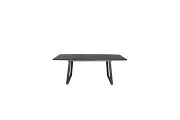 Inca Spisebord 160 cm Forlengningsbart - Sort - Møbler - Bord - Spisebord & kjøkkenbord