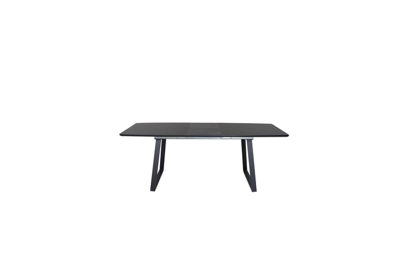 Inca Spisebord 160 cm Forlengningsbart - Sort - Møbler - Bord - Spisebord & kjøkkenbord