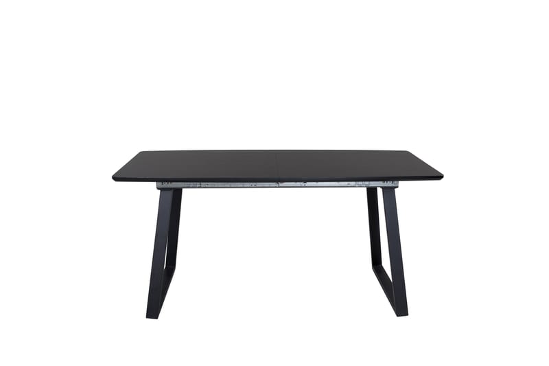 Inca Spisebord 160 cm Forlengningsbart - Sort - Møbler - Bord - Spisebord & kjøkkenbord