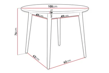 Ingram Spisebord - Møbler - Bord - Spisebord & kjøkkenbord