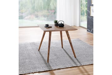 Iviana Spisebord 80 cm i Tre med Valnøttutseende - Brun - Møbler - Bord - Spisebord & kjøkkenbord