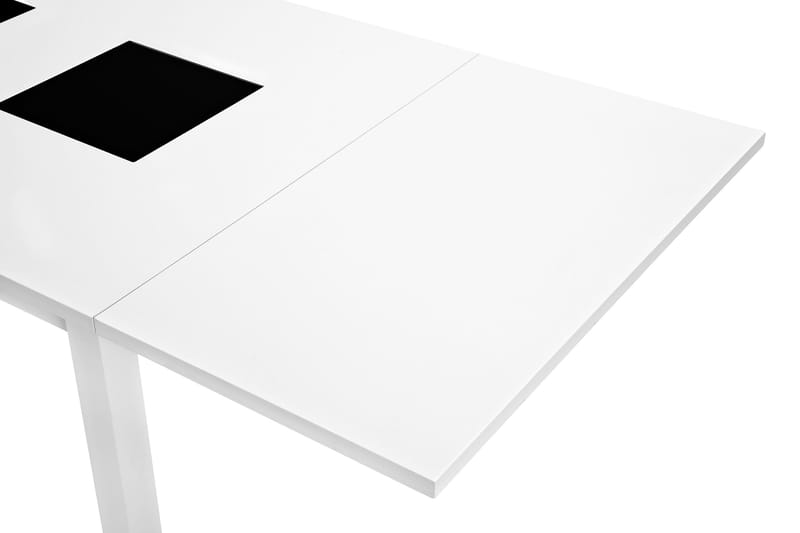Jasmin Forlengningsbart Spisebord 180 cm - Hvit - Møbler - Bord - Spisebord & kjøkkenbord
