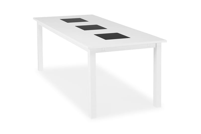 Jasmin Forlengningsbart Spisebord 180 cm - Hvit - Møbler - Bord - Spisebord & kjøkkenbord