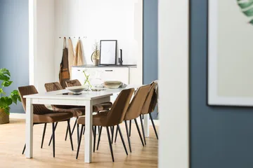 Jasmin Forlengningsbart Spisebord 180 cm - Hvit - Møbler - Bord - Spisebord & kjøkkenbord