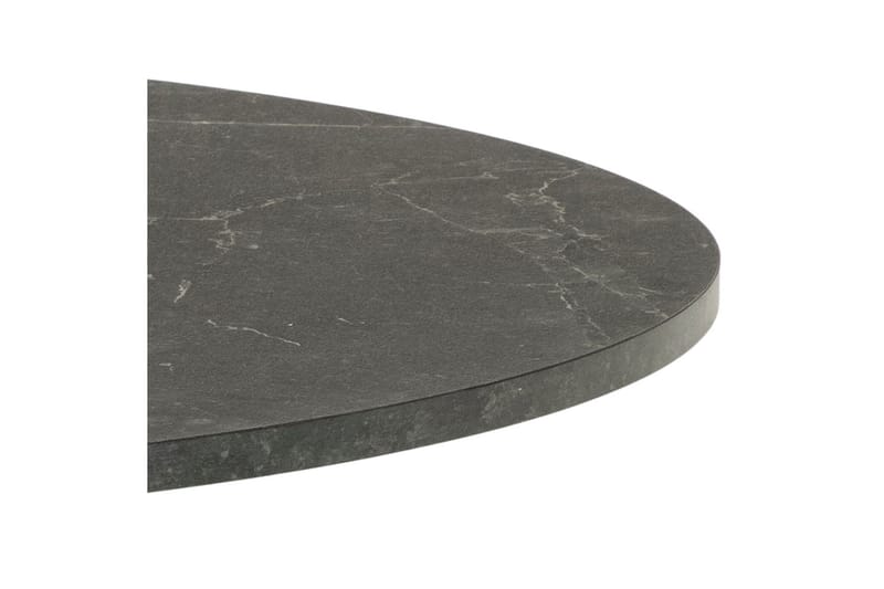 Jora Rundt Spisebord 110 cm med Marmorutseende - Svart - Møbler - Bord - Spisebord & kjøkkenbord