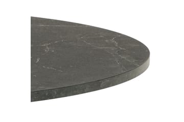 Jora Spisebord 110 cm Rundt - Svart/Matt Svart - Møbler - Bord - Spisebord & kjøkkenbord