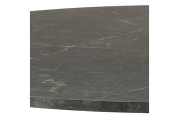 Jora Spisebord 110 cm Rundt - Svart/Matt Svart - Møbler - Bord - Spisebord & kjøkkenbord