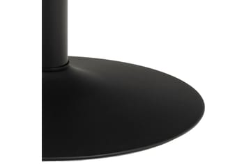 Jora Spisebord 110 cm Rundt - Svart/Matt Svart - Møbler - Bord - Spisebord & kjøkkenbord