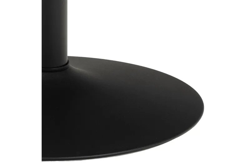 Jora Spisebord 110 cm Rundt - Svart/Matt Svart - Møbler - Bord - Spisebord & kjøkkenbord