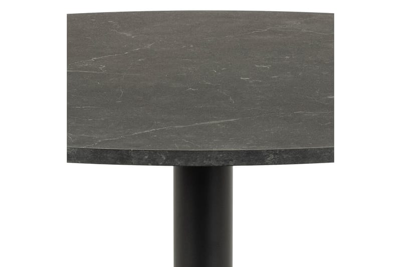 Jora Spisebord 110 cm Rundt - Svart/Matt Svart - Møbler - Bord - Spisebord & kjøkkenbord