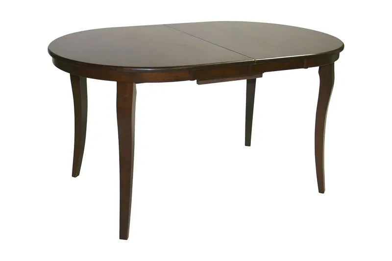 Joy Uttrekkbart Ovalt Spisebord 145–178 cm i Tre med Valnøttutseende - Brun - Møbler - Bord - Spisebord & kjøkkenbord