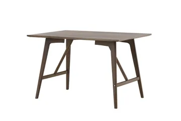 Kaseidon Rektangulært Spisebord 120 cm i Tre med Valnøttutseende - Brun - Møbler - Bord - Spisebord & kjøkkenbord