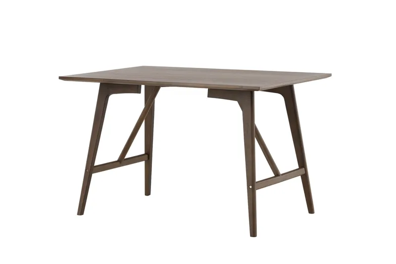 Kaseidon Rektangulært Spisebord 120 cm i Tre med Valnøttutseende - Brun - Møbler - Bord - Spisebord & kjøkkenbord