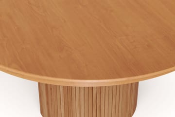 Kopparbo rundt uttrekkbart spisebord 140–240 cm finér - Eik - Møbler - Bord - Spisebord & kjøkkenbord