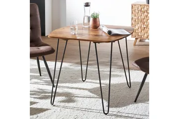 Kristl Spisebord 80 cm - Brun - Møbler - Bord - Spisebord & kjøkkenbord