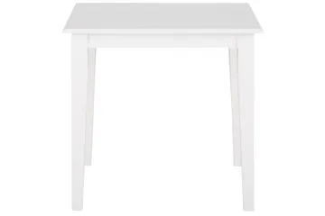 Laios Lite Kvadratisk Spisebord 80 cm i Tre - Hvit - Møbler - Bord - Spisebord & kjøkkenbord