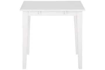 Laios Lite Kvadratisk Spisebord 80 cm i Tre - Hvit - Møbler - Bord - Spisebord & kjøkkenbord