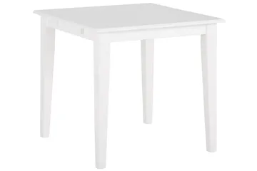 Laios Lite Kvadratisk Spisebord 80 cm i Tre - Hvit - Møbler - Bord - Spisebord & kjøkkenbord