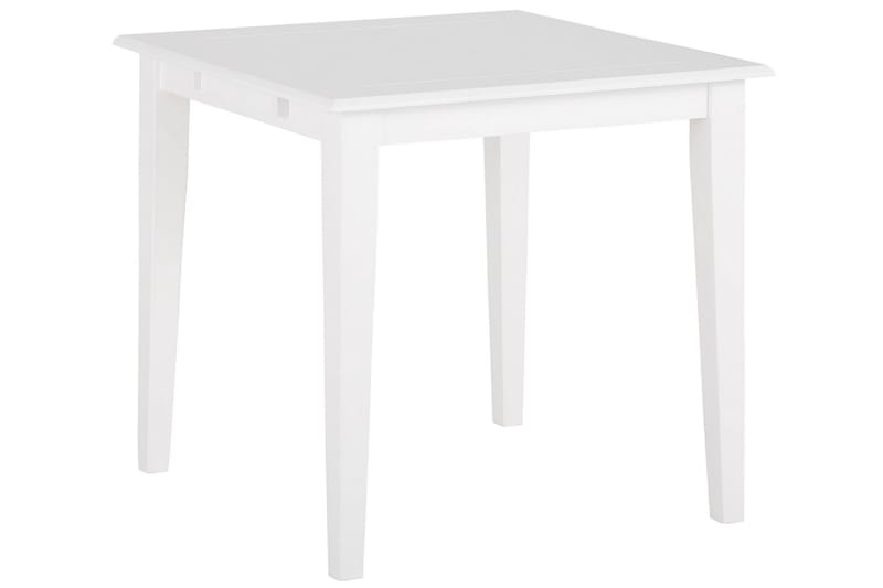 Laios Spisebord 80 cm - Hvit - Spisebord & kjøkkenbord
