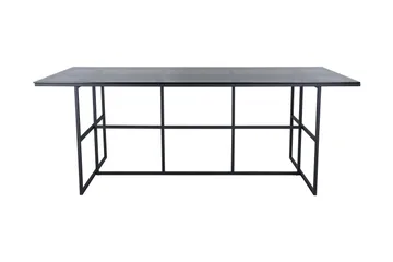 Leif Spisebord 200 cm - Glas/Sort - Møbler - Bord - Spisebord & kjøkkenbord