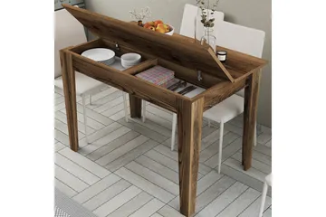 Levents Spisebord 110x72 cm Brun - Hanah Home - Møbler - Bord - Spisebord & kjøkkenbord