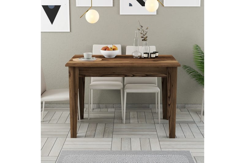 Levents Spisebord 110x72 cm Brun - Hanah Home - Møbler - Bord - Spisebord & kjøkkenbord