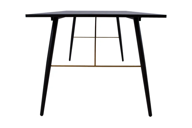 Luxembourg Spisebord Svart/Kobber - Møbler - Bord - Spisebord & kjøkkenbord