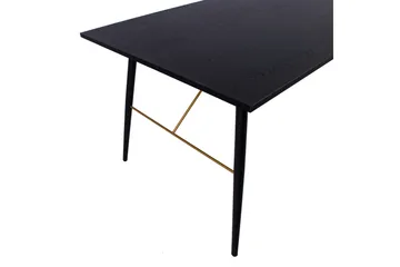 Luxembourg Spisebord Svart/Kobber - Møbler - Bord - Spisebord & kjøkkenbord