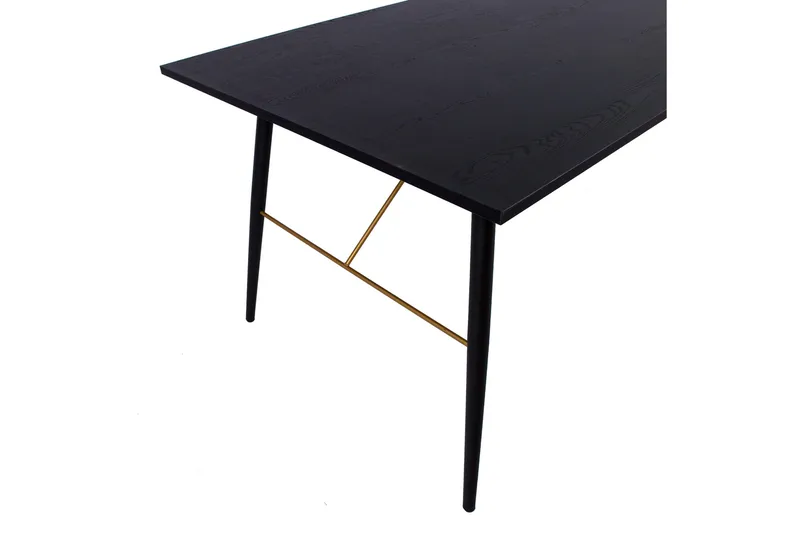 Luxembourg Spisebord Svart/Kobber - Møbler - Bord - Spisebord & kjøkkenbord