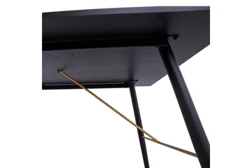 Luxembourg Spisebord Svart/Kobber - Møbler - Bord - Spisebord & kjøkkenbord