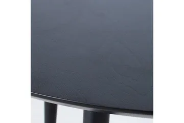 Luxemburg Matbord 100 cm Svart/Kopper NO_BRAND Copper||Black - Møbler - Bord - Spisebord & kjøkkenbord