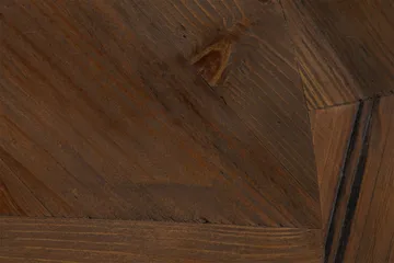 Lyon Vintage Spisebord 120 cm Rund - Natur/Hvit - Møbler - Bord - Spisebord & kjøkkenbord