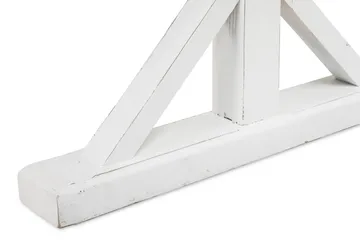 Lyon Vintage Spisebord 200 cm Utvidbart - Natur / Hvit - Møbler - Bord - Spisebord & kjøkkenbord