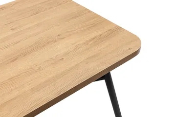 Makwana Rektangulært Spisebord 160 cm i Tre med Metallben - Naturell - Møbler - Bord - Spisebord & kjøkkenbord