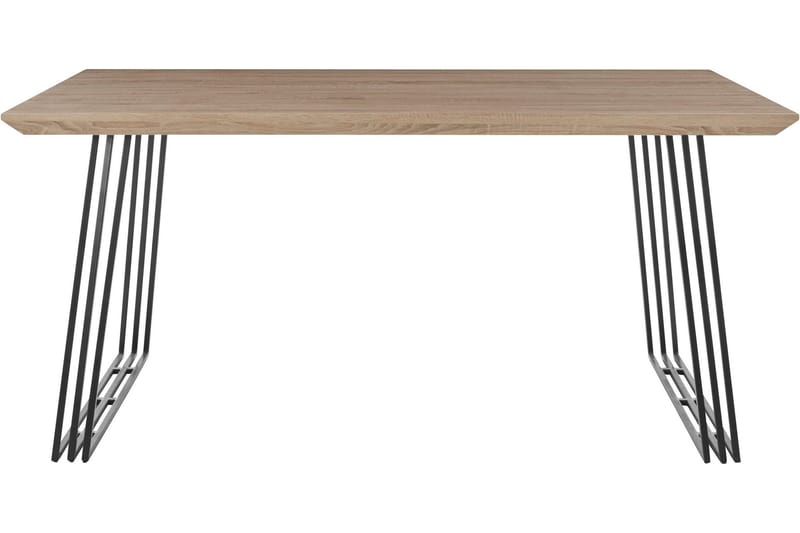 Maramo Spisebord 160 cm - Natur/Svart - Møbler - Bord - Spisebord & kjøkkenbord