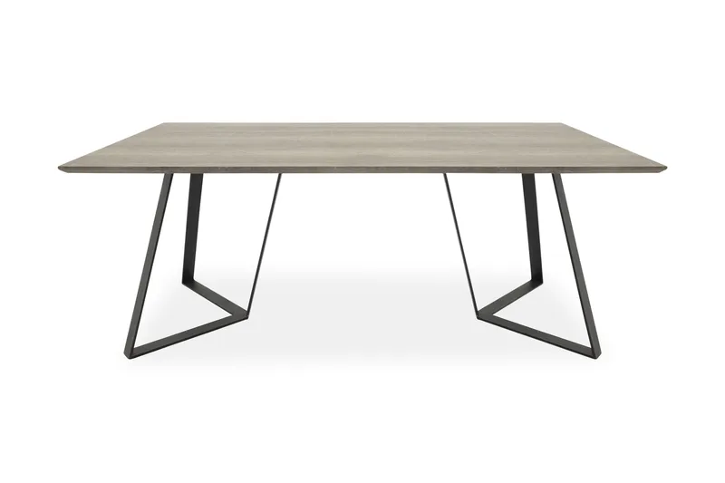 Marina Spisebord 180 cm, Grå/Svart
