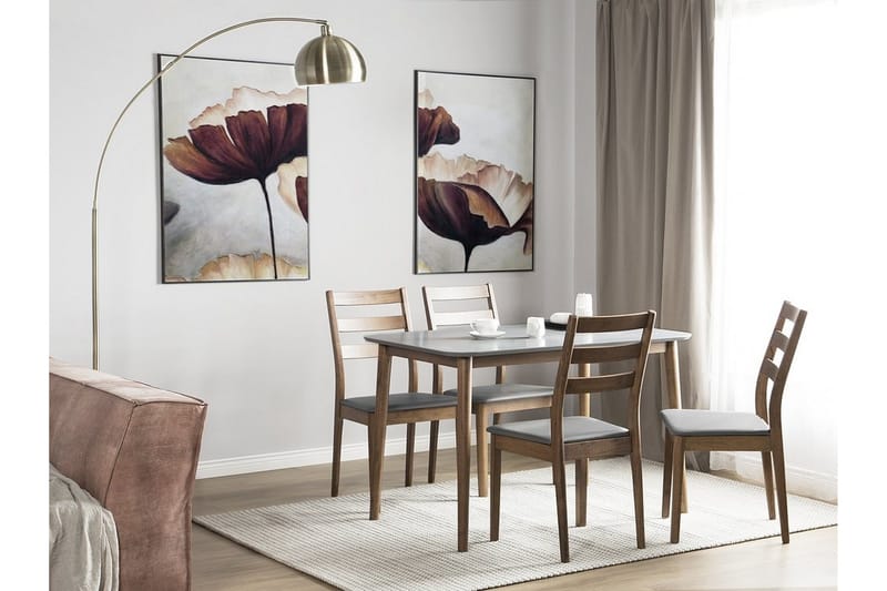 Modesto Spisebord 118 cm - Grå - Møbler - Bord - Spisebord & kjøkkenbord