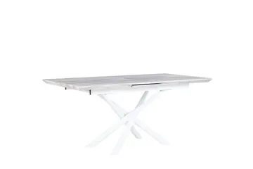Moirax Spisebord 200 cm Sammenleggbart - Hvit - Møbler - Bord - Spisebord & kjøkkenbord