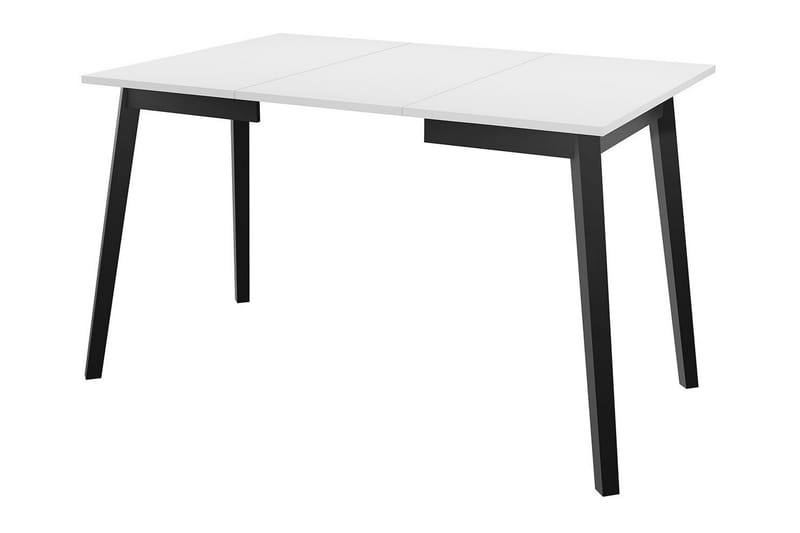 Narberth Lite Uttrekkbart Kvadratisk Spisebord 85 cm med Betong- og Metallutseende - Lysegrå - Møbler - Bord - Spisebord & kjøkkenbord