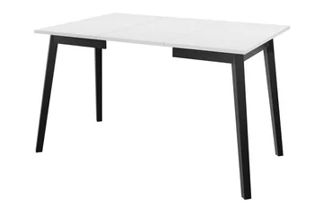 Narberth Lite Uttrekkbart Kvadratisk Spisebord 85 cm med Tre- og Eikeutseende - Svart - Møbler - Bord - Spisebord & kjøkkenbord