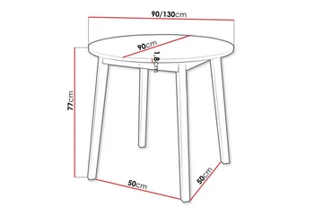 Narberth Spisebord - Hvid - Møbler - Bord - Spisebord & kjøkkenbord