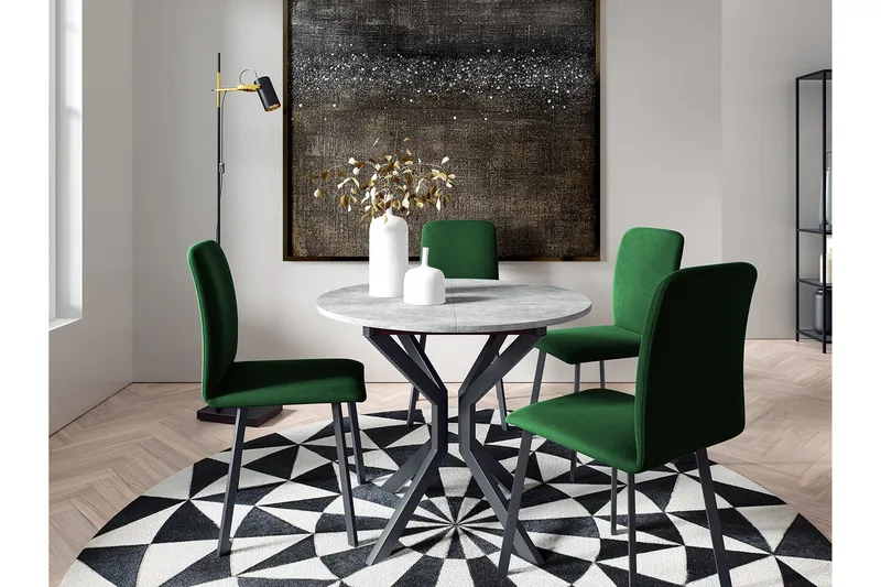 Narberth Spisebord - Svart - Møbler - Bord - Spisebord & kjøkkenbord